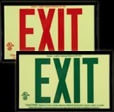 P50 Screen Printed Exit Sign (P50)